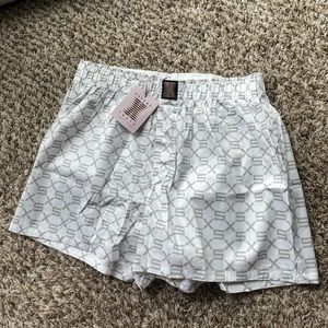 Rihanna Savage X Fenty Boxers White Medium